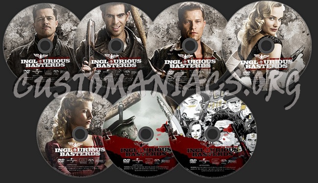 Inglourious Basterds dvd label