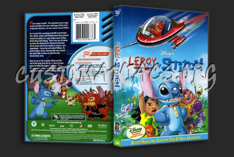 Leroy & Stitch dvd cover