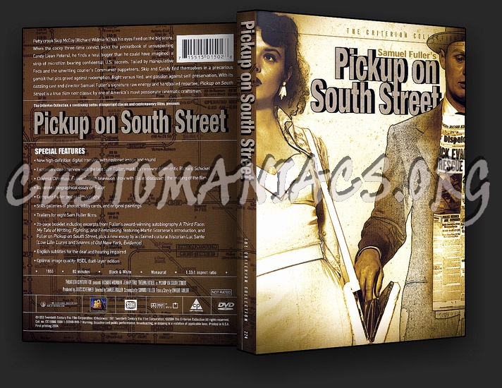 224 - Pickup on South Street dvd cover