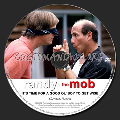 Randy and the Mob dvd label