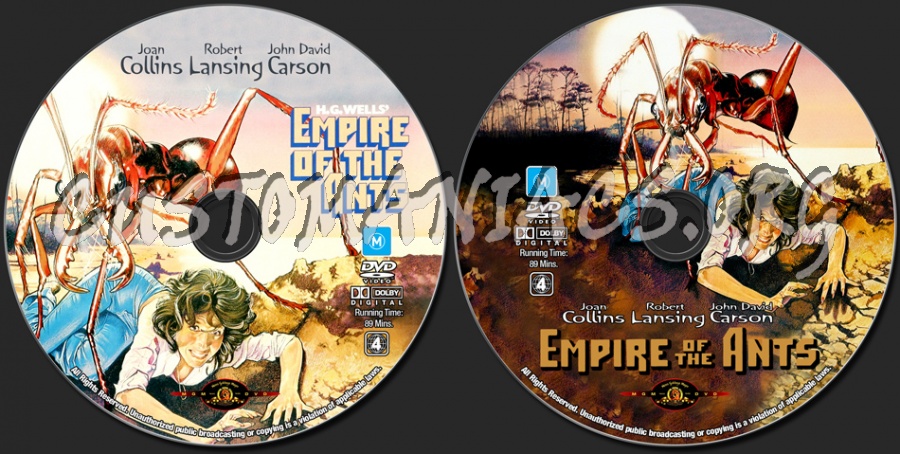 Empire Of The Ants dvd label