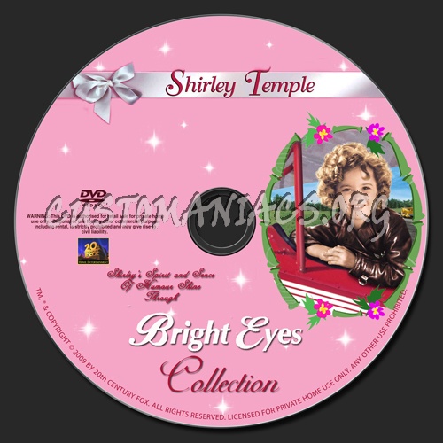Bright Eyes 1934 dvd label