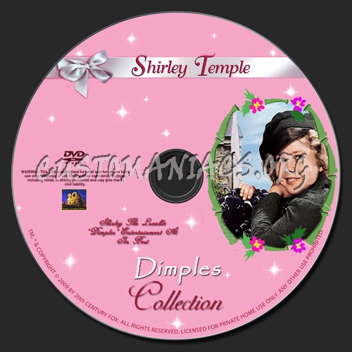 Dimples 1936 dvd label