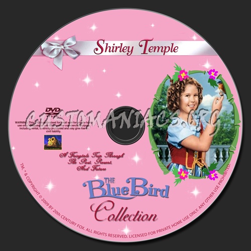 The Blue Bird 1940 dvd label