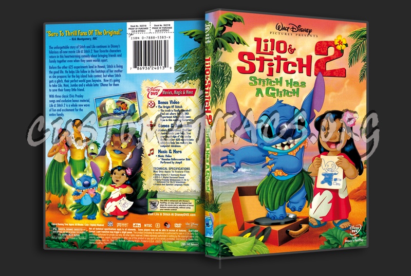 Lilo And Stitch 2 Stitch Has A Glitch dvd cover