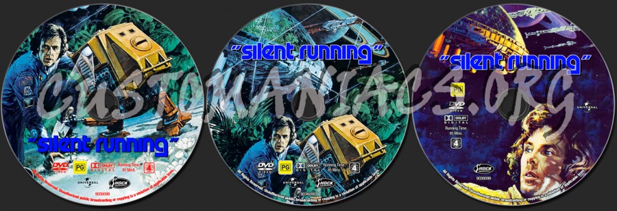 Silent Running dvd label