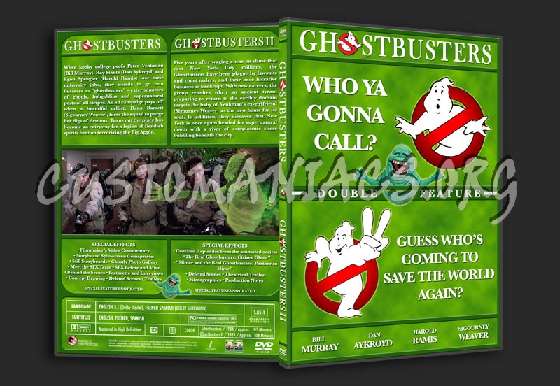 Ghostbusters / Ghostbusters II Double Feature 