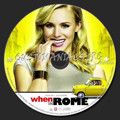 When in Rome dvd label