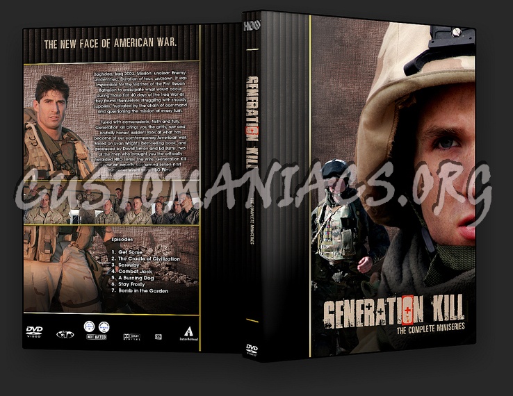 Generation Kill - TV Collection dvd cover