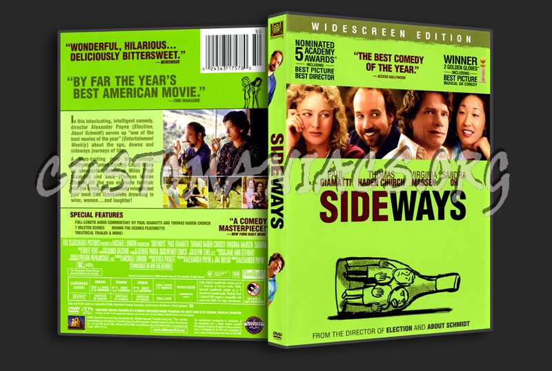 Sideways dvd cover
