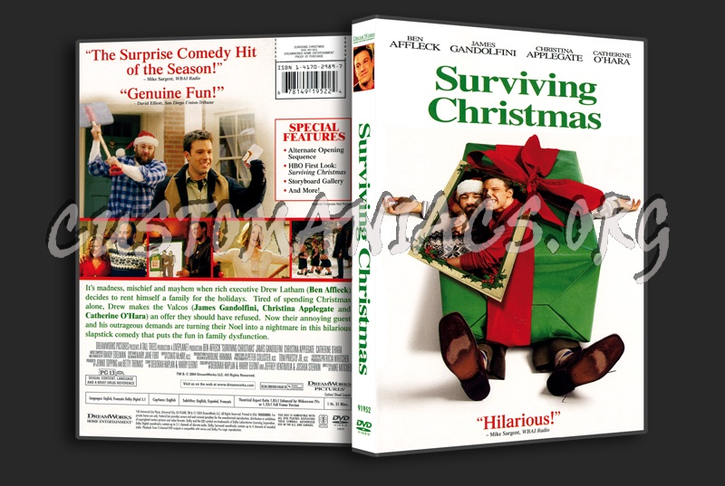 Surviving Christmas dvd cover