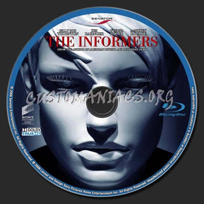 The Informers blu-ray label