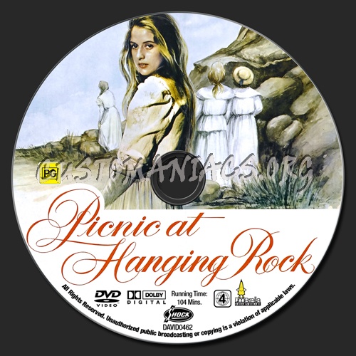 Picnic At Hanging Rock dvd label