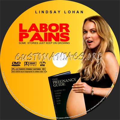 Labor Pains dvd label