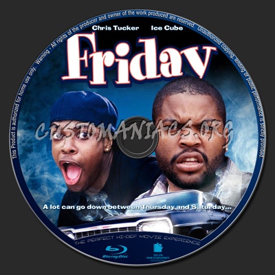 Friday blu-ray label