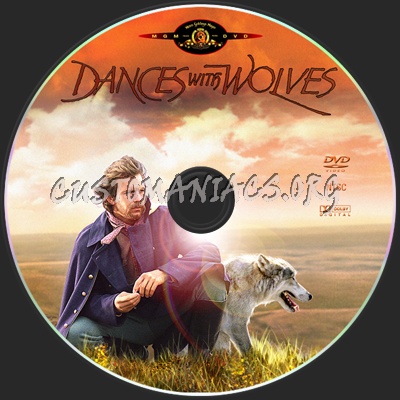 Dances With Wolves dvd label