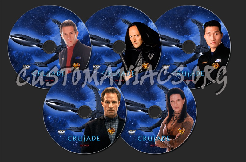 Babylon 5: Crusade dvd label