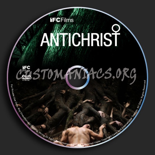 Antichrist dvd label