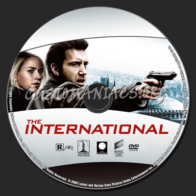 International, The dvd label