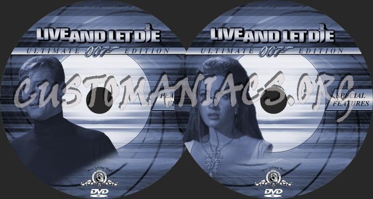 Live And Let Die dvd label