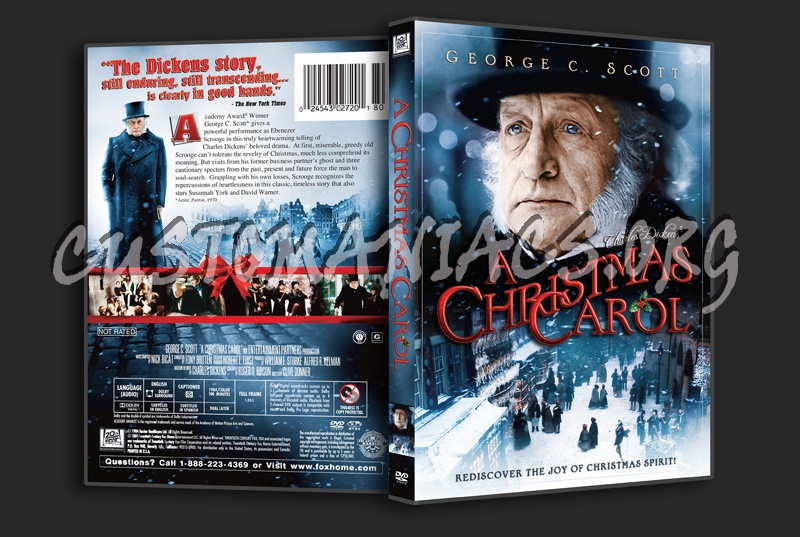 A Christmas Carol dvd cover