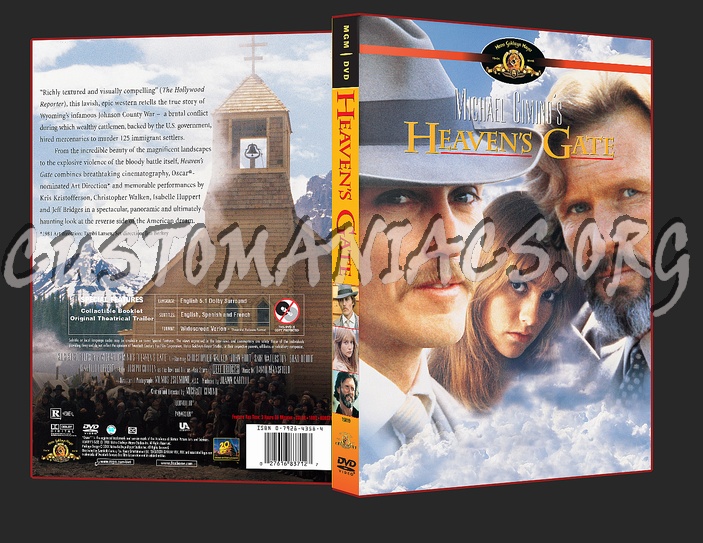 Heaven's Gate dvd cover