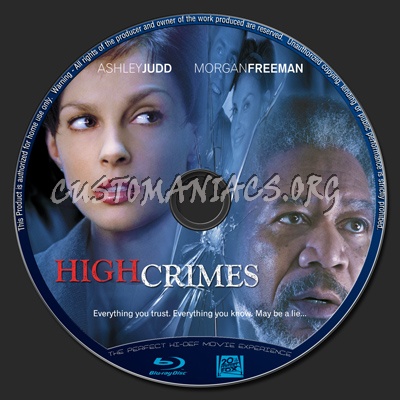 High Crimes blu-ray label