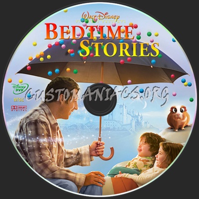 Bedtime Stories dvd label
