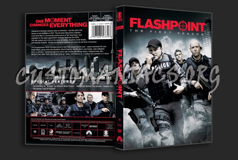 Flashpoint Season 1 dvd cover