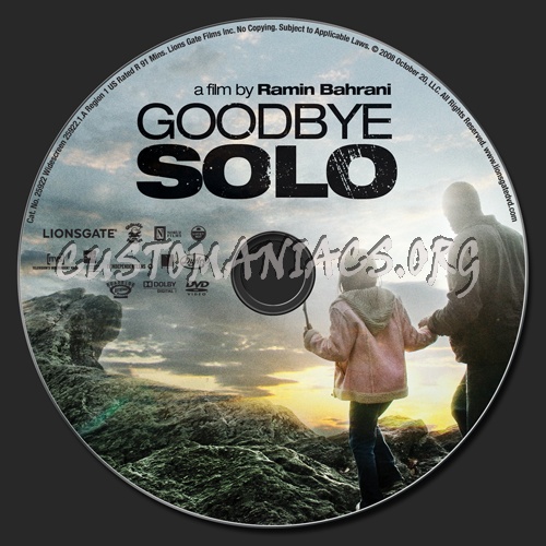 Goodbye Solo dvd label