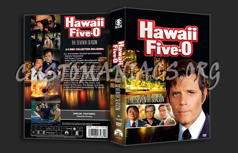 Hawaii Five-O Season 7 dvd cover