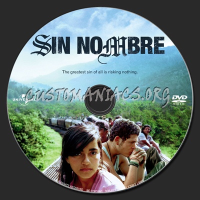 Sin Nombre dvd label
