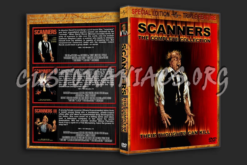 Scanners: The Complete Collection dvd cover