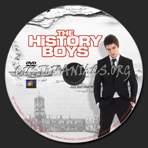 The History Boys dvd label