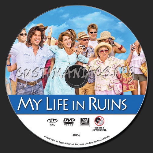 My Life in Ruins dvd label