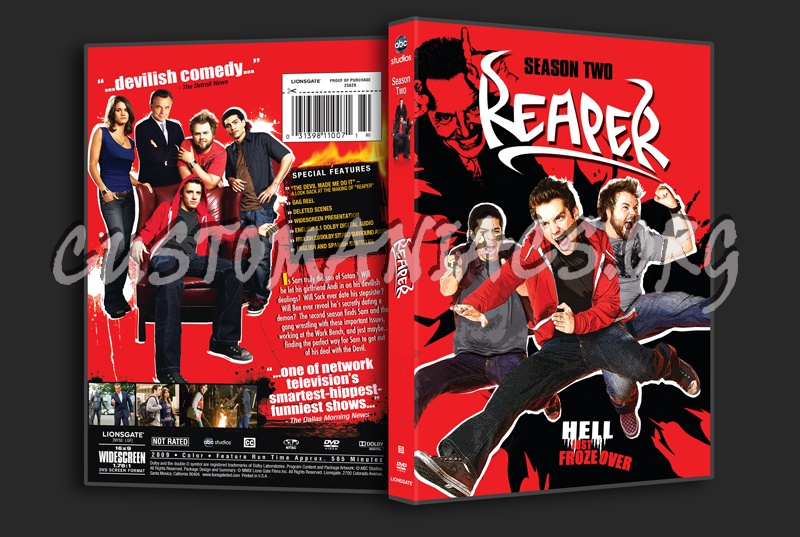 Reaper Season 2 dvd cover