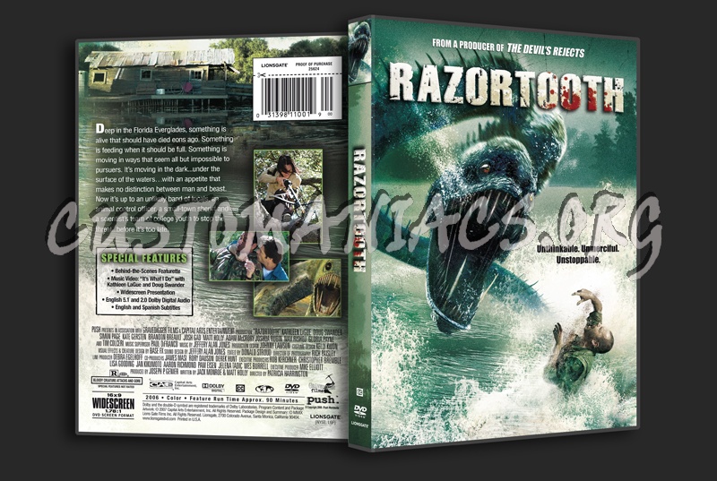 Razortooth dvd cover