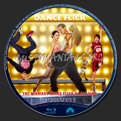 Dance Flick blu-ray label