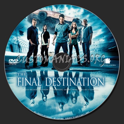 The Final Destination dvd label