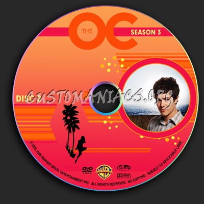 The O.C. - Season 3 dvd label