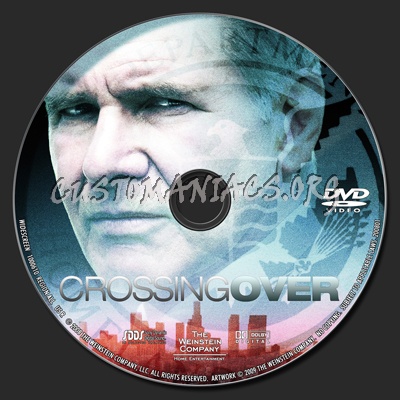 Crossing Over dvd label