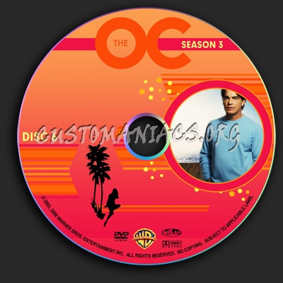 The O.C. - Season 3 dvd label