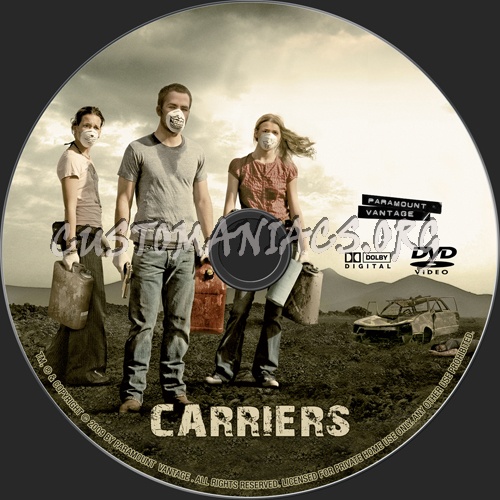 Carriers dvd label