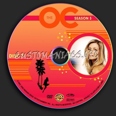 The O.C. - Season 3 dvd label