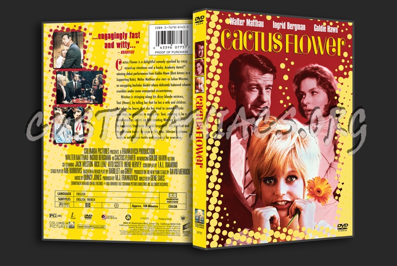 Cactus Flower dvd cover