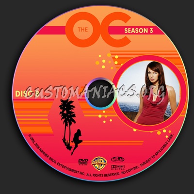 The O.C. - Season 3 dvd label