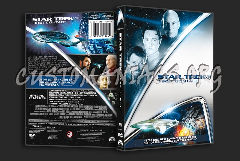 Star Trek VIII First Contact dvd cover