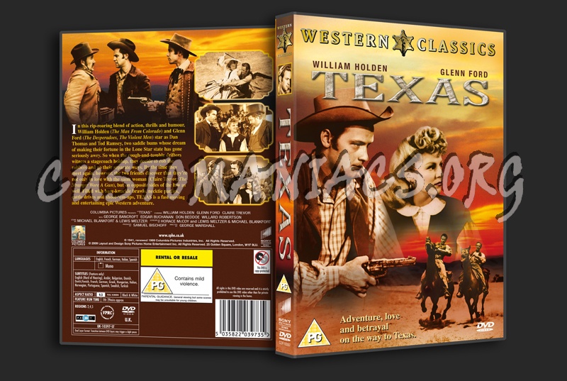 Texas dvd cover