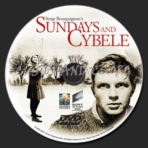 Sundays and Cybele dvd label