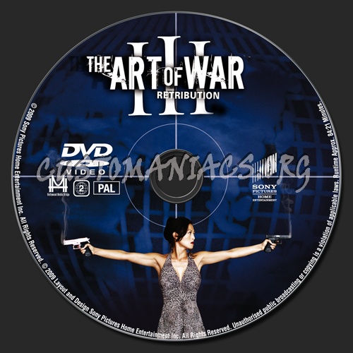 The Art of War 3 dvd label